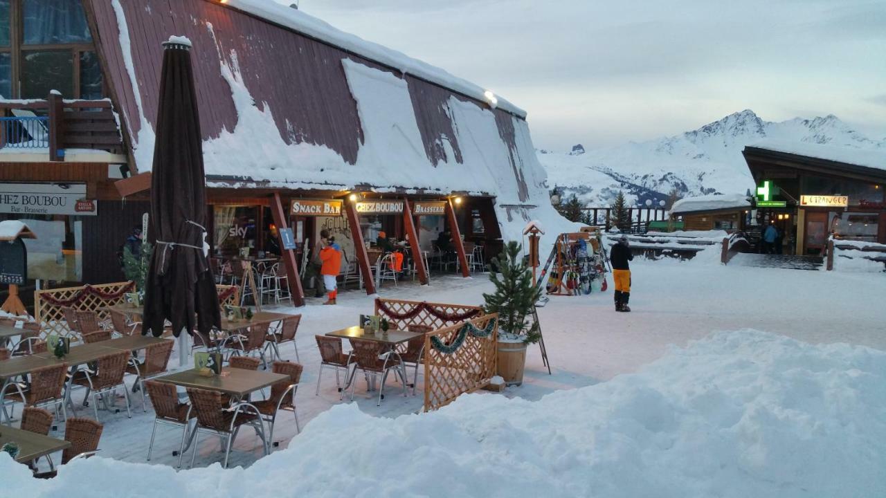 Studio Arc 1800 Skis Aux Pieds Les Arcs  Bagian luar foto